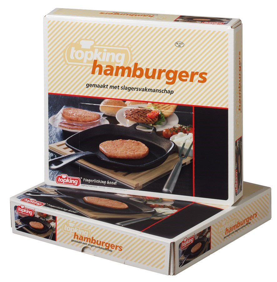 500028 Hamburgers 100 gr. 30 st.
